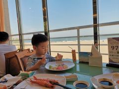 靠窗位-海天一色海景自助餐厅(西港花园店)