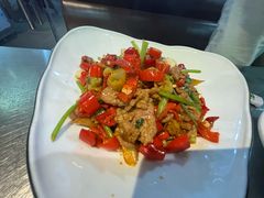 小炒黄牛肉-阿呆·乡野大排档·乡野土菜·海鲜·夜宵