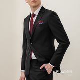 重庆西服丨黑色西服穿上身✅真的很高级☕️