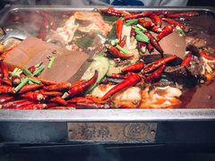毛血旺烤鱼-探鱼·鲜青椒爽麻烤鱼(北京路天河城店)