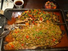 豆豉烤黄鱼-江边城外烤全鱼(方庄时代购物中心店)