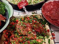 火烧辣牛肉-热火朝天鲜切牛肉火锅(南强街巷店)