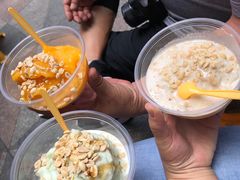 香蕉牛奶冰浆-夏食光安顺小舒冰粉冰浆(甲秀楼店)