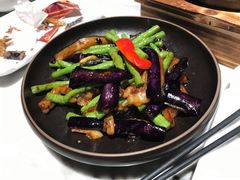 紫苏豆角炒茄子-大鸽饭(体育西路店)
