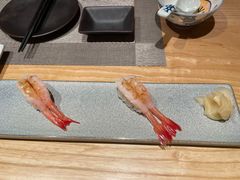 甜虾寿司-芯元·碳烤熟成牛肉(经开店)