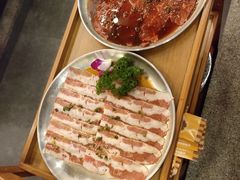 -明洞阿姨·韩式酱蟹烤肉·创意料理(三元桥店)