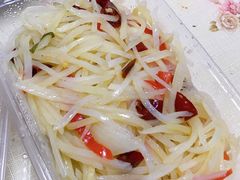 酸辣土豆丝-新白鹿餐厅(龙游路总店·杭帮菜名店)