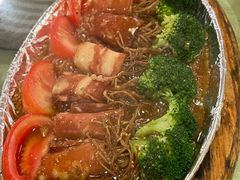 铁板金针菇素肥牛-佛有缘素食馆·荔湾老字号(陈家祠首店)