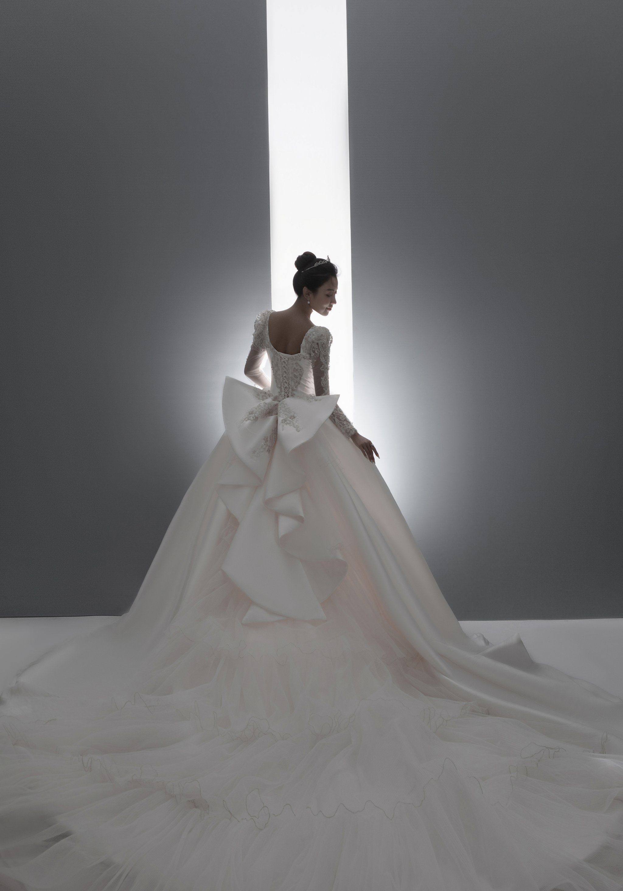 美到发光的星空光影婚纱照