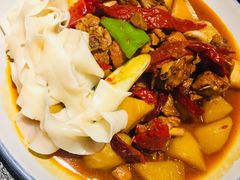 沙湾县原始大盘鸡-丝路金桃·新疆菜(徐汇店)