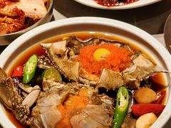 -草家酱蟹炭火烤肉店(珲春南路一店)
