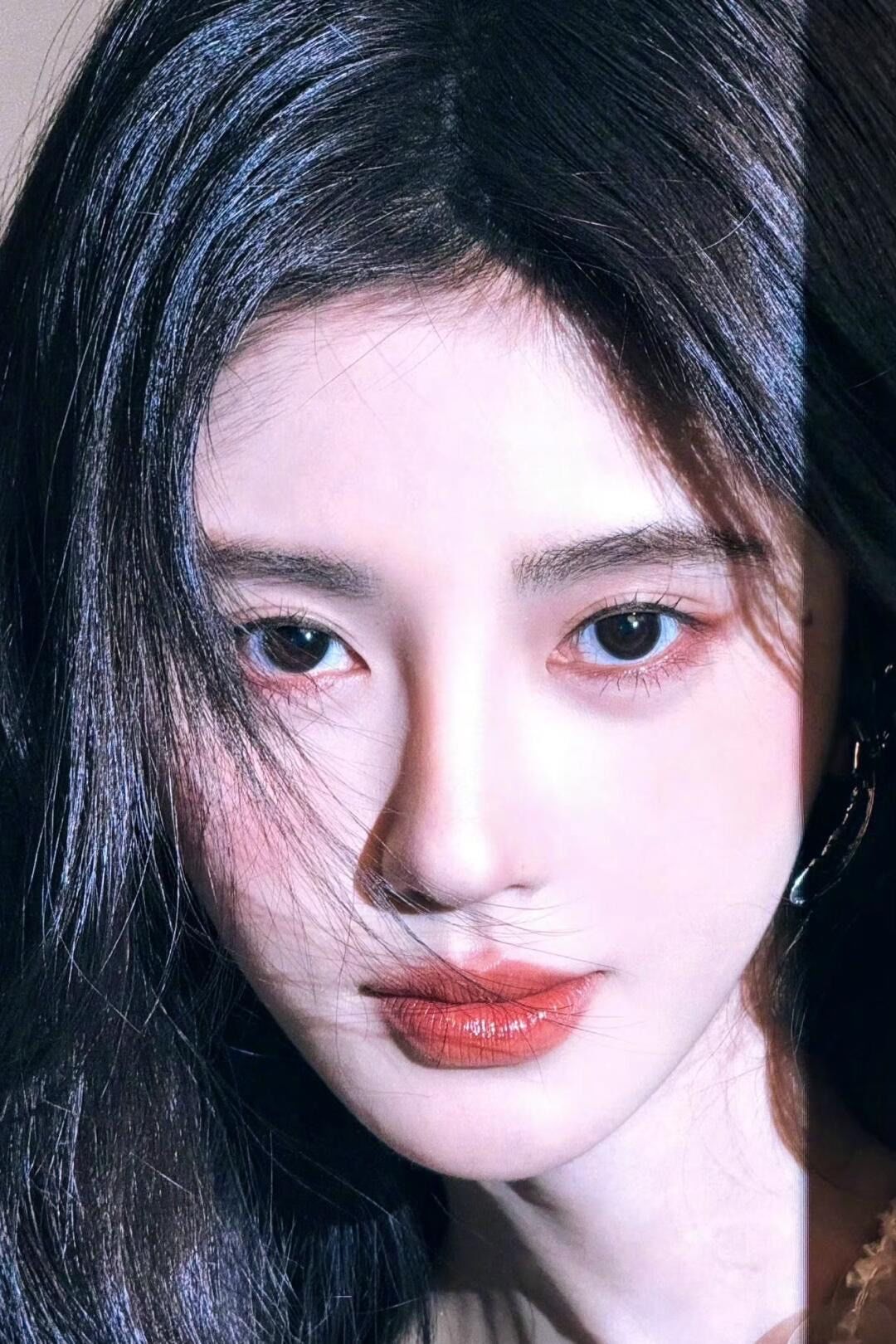 鞠婧祎的眼睛一般人根本驾驭不了.⁉️