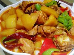 大盘鸡-语言大学-清真食堂