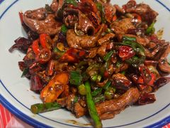 油爆土猪肝-荆九爷爆炒桥头三嫩(浙大店)