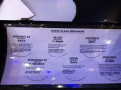菜单-Goose Island Brewhouse鹅岛精酿啤酒餐厅