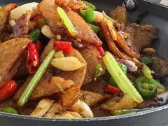 干锅土豆片-老边饺子馆·东北菜(黄村店)