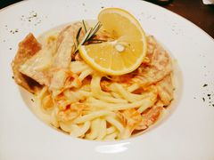 奶油培根意面-吃饼人西餐(南开店)