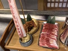 -明洞阿姨·韩式酱蟹烤肉·创意料理(三元桥店)
