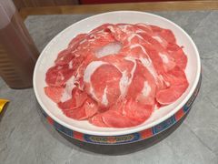 羔羊后腿肉卷-侃爷南门铜锅涮肉