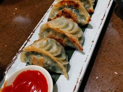 蒸煎韭菜饺-敦煌喜宴(万达广场店)