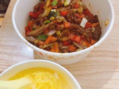 牛肉腰花二合一豆皮-周记热干面豆皮大王(桃花东街店)