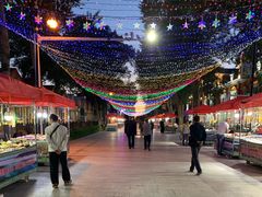 -布尔津河堤夜市