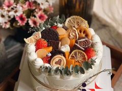 动物奶油美式田园风水果裸蛋糕-艾加柒克蛋糕茶歇甜品台(春熙路店)