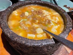 石锅鸡汤豆腐-绿茶餐厅(蓝色港湾店)