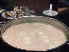 竹荪冬瓜干贝锅底-官也街澳门火锅(新源里店)