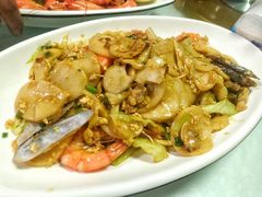 海鲜炒年糕-金海湾海鲜排档(朱家尖店)