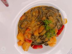 墨鱼汁海鲜面-红房子西菜馆(淮海中路店)
