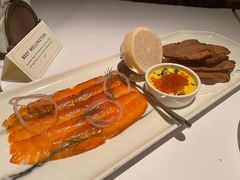 三文鱼鸡蛋酱黑麦面包-壳里西餐厅Coquille Seafood Bistro(蒙自路店)