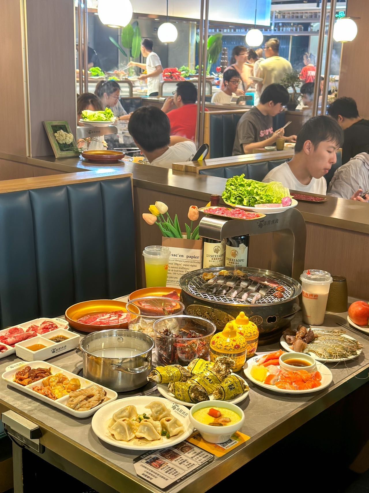 来八佰伴,直奔这家浦东自助天花板