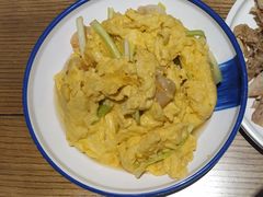 韭黄虾仁炒滑蛋-老東粥皇·茶餐厅(云路中心店)