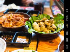 XO酱爆口蘑-胖记烤肉(江汉路店)