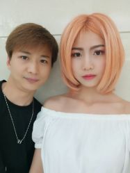 -韩鑫烫染接发·收长头发