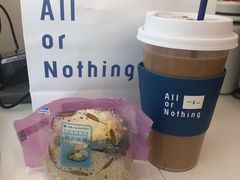 燕麦拿铁-AllorNothing横竖横咖啡(天虹店)