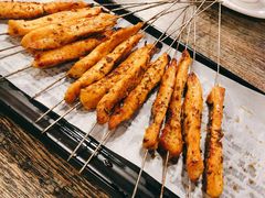 -特色油边心管烤串
