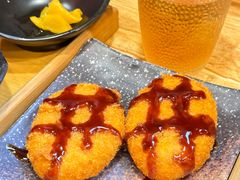 炸可乐饼-柒鉦·日式豚骨拉麵(常德路店)