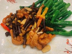 菜心杂菇炒菜心-大门水乡·顺德菜