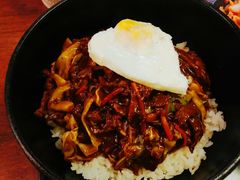 黑椒牛肉石锅拌饭-米屋石锅拌饭(师大店)