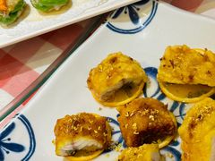 橙黄桂花鳝球-龙桥私厨·姜花菊花过桥鱼·顺德菜(容桂店)