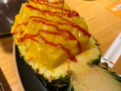 菠萝沙拉-小木屋米酒店总店