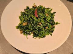 芥兰苗拌甜黄豆-醉庐·新上海菜(南京西路店)