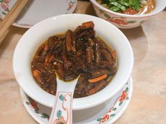 现炸辣椒油-清真·老门框爆肚涮肉·中华老字号(丰管路店)