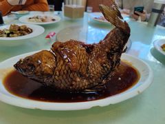 罾蹦鲤鱼-奥华餐厅·老张记(台基厂店)