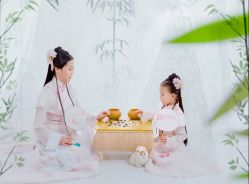 -唐小主古装儿童摄影馆·儿童汉服妆造·摄影跟拍