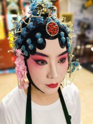 -胭脂猫京剧摄影