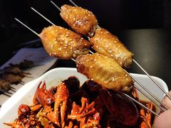开心鸡中翅-西街夜油条·麻团包乌饭