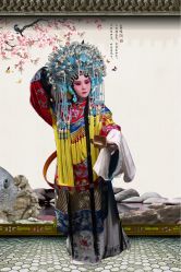 -胭脂猫京剧摄影